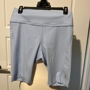 Free People Light Blue Bike Shorts NWT